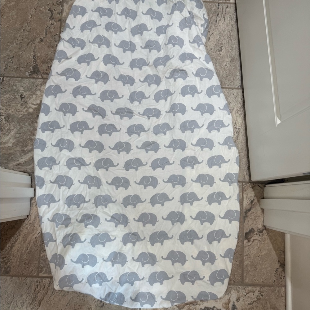 Elephant Print Swaddle Blanket